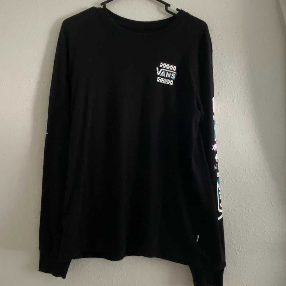 VANS black long sleeve t-shirt